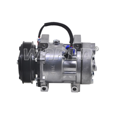 Máy nén điều hòa không khí 12V cho máy thu hoạch quốc tế 7H15 6PK 1991-2010