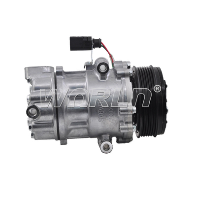 RC.600.576 Máy nén điều hòa không khí xe hơi 12V cho CVC VOLKSWAGEM FOX 2014 GOL G7 2016 UP 2014 VOYAGE 17>12 VOLTS POLIA WXVW022