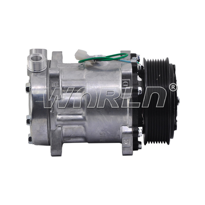 Máy nén AC xe tải 7H15 8PK cho máy bơm điều hòa AC tự động Caterpillar