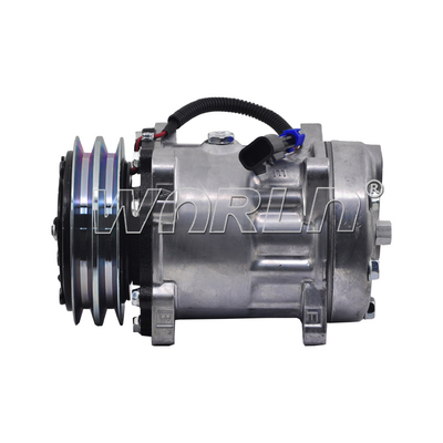 SD7H157803 Máy nén AC tự động 7H15 Máy nén xe tải cho Caterpillar cho Challenger cho MasseyFerguson WXTK098