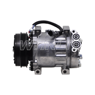Máy nén điều hòa không khí tự động 12V cho Caterpillar cho WackerNeuson 7H15 4PK 3332111