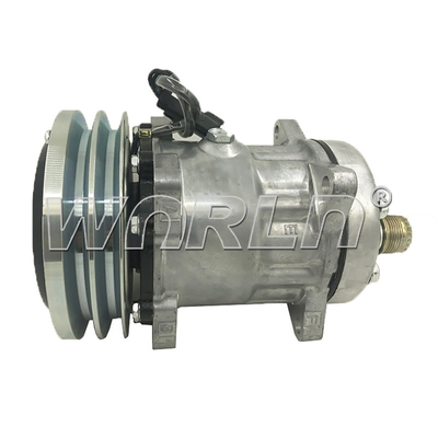 Máy Nén AC Xe Tải Đa Năng Máy Bơm Điều Hòa 12V 7H15 2PK Dành Cho Caterpillar New Holland