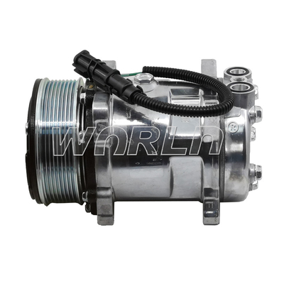 Máy nén AC xe tải WXTK154 cho máy bơm điều hòa làm mát ô tô Auman 24V 5H14 8PK